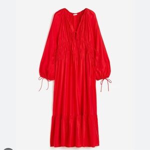 H&M Drawstring Maxi Dress